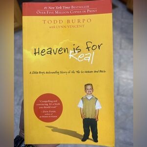 Heaven is for Real Book by Todd Burpo